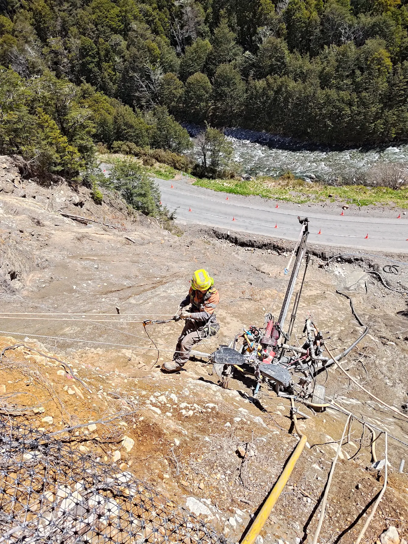 Riordan Creek drilling project